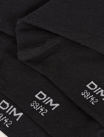 Lot de 3 paires de chaussettes Coton