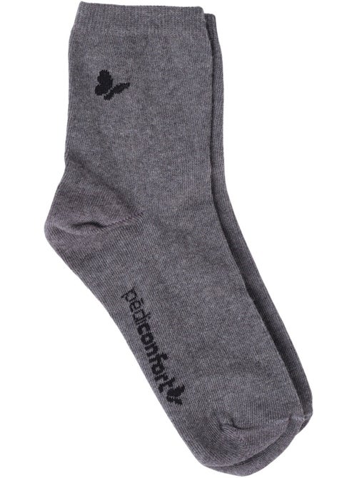 Lot de 3 paires de chaussettes courtes - PEDICONFORT - Kiabi
