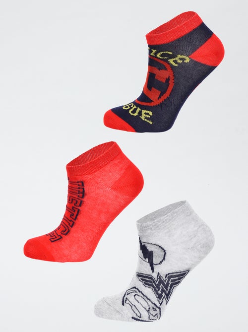 Lot de 3 paires de chaussettes 'DC Comics' - Kiabi