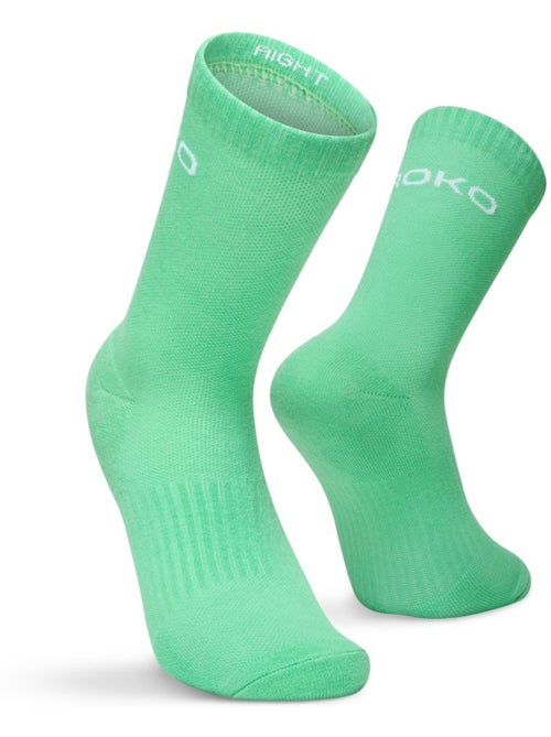 Lot de 3 paires de chaussettes de padel mi-mollet padel homme et femme vira cele - Kiabi