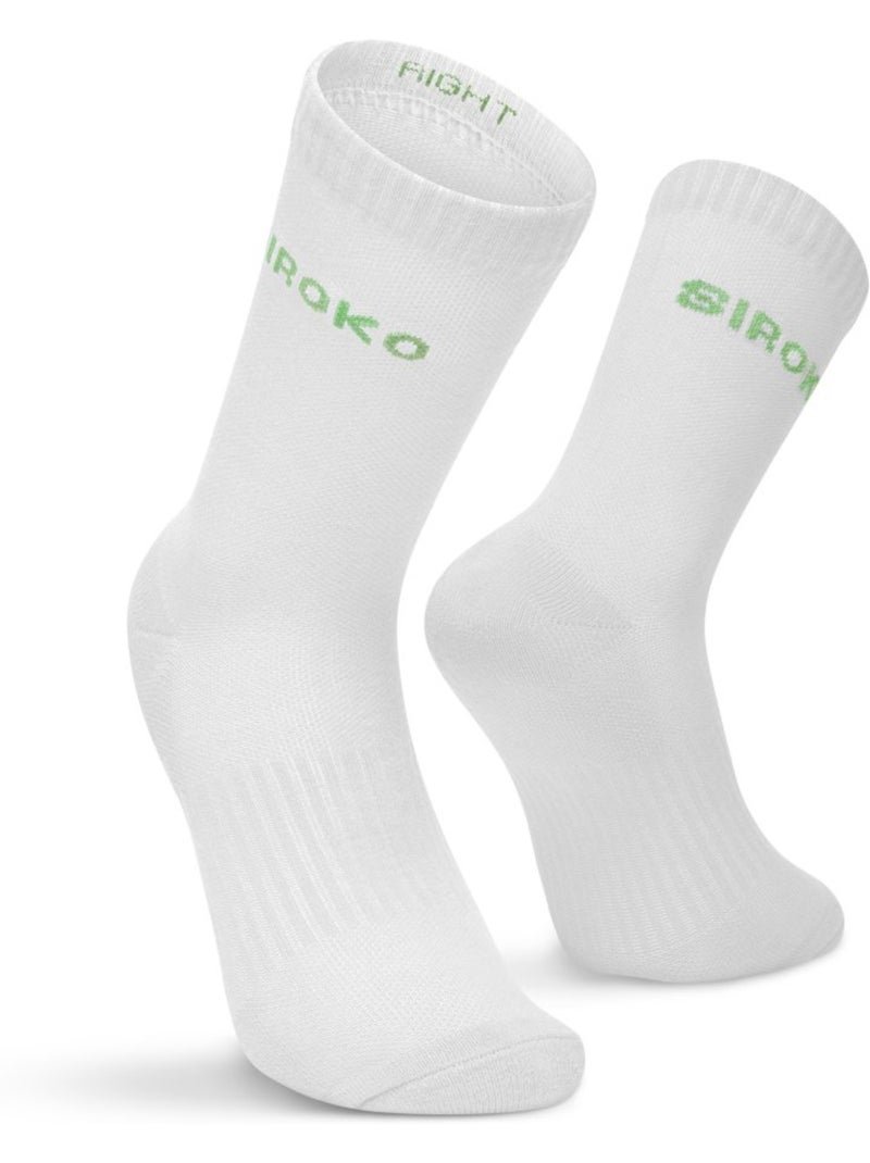 Lot de 3 paires de chaussettes de padel mi-mollet padel homme et femme vira erit Multicolore - Kiabi