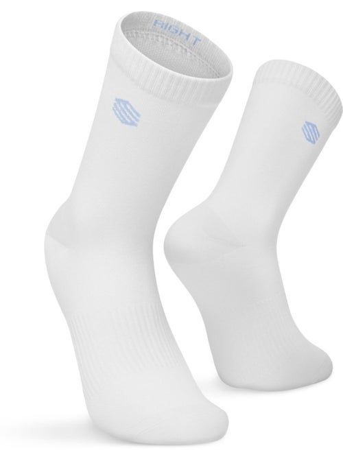 Lot de 3 paires de chaussettes de tennis mi-mollet tennis homme et femme 3motion - Kiabi Lot de 3 paires de chaussettes de tennis mi-mollet tennis homme et femme 3motion - Kiabi