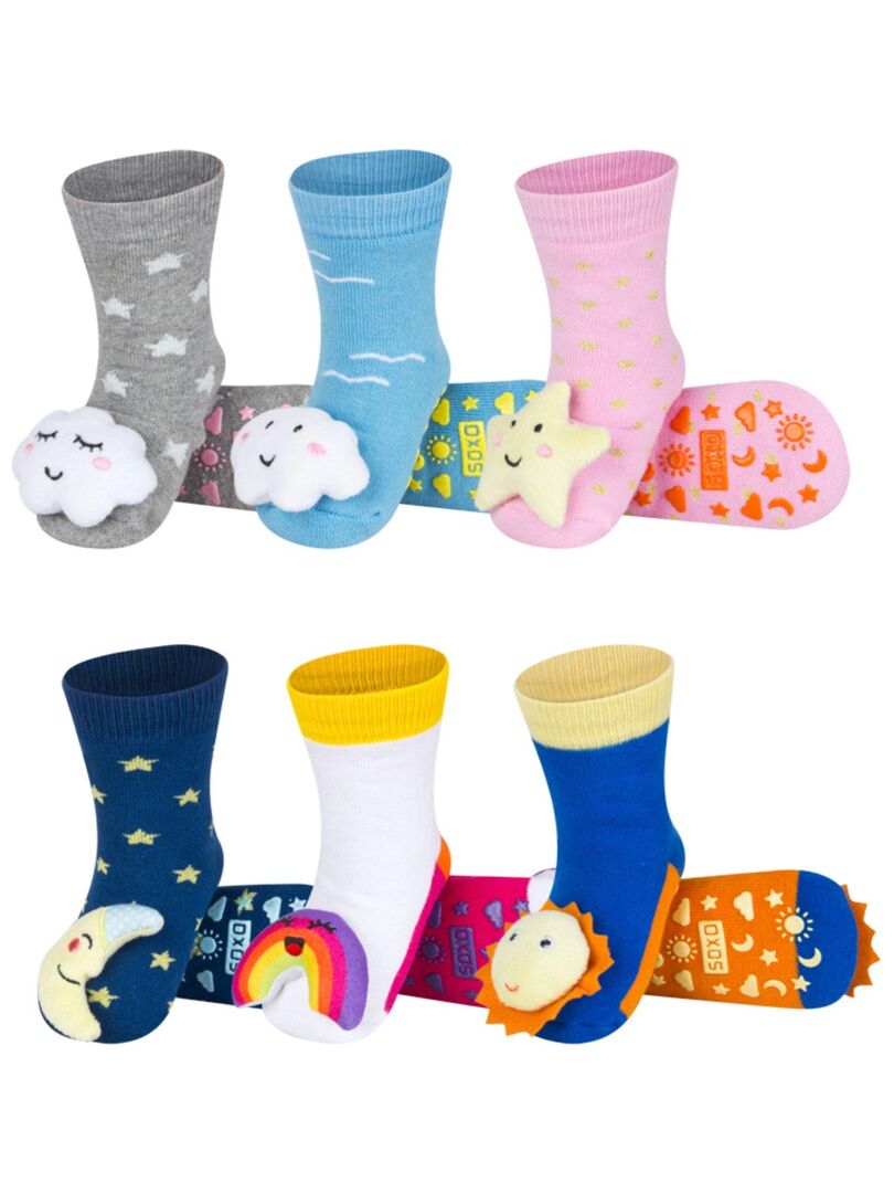 Lot de 3 paires de chaussettes - Naissance - 0 mois | by Kiabi