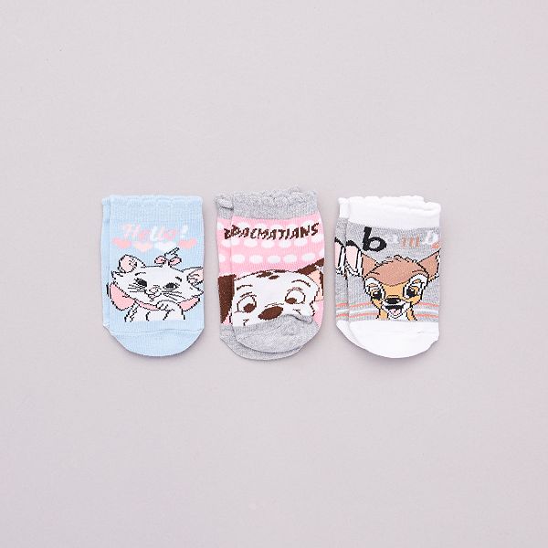 Lot De 3 Paires De Chaussettes Disney Bebe Fille Kiabi 3 00