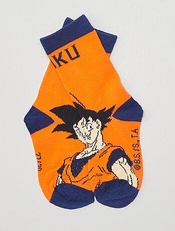 Paire de chaussettes de sport Webtex Dragon Ball Z Gok - noir/orange - 43/46
