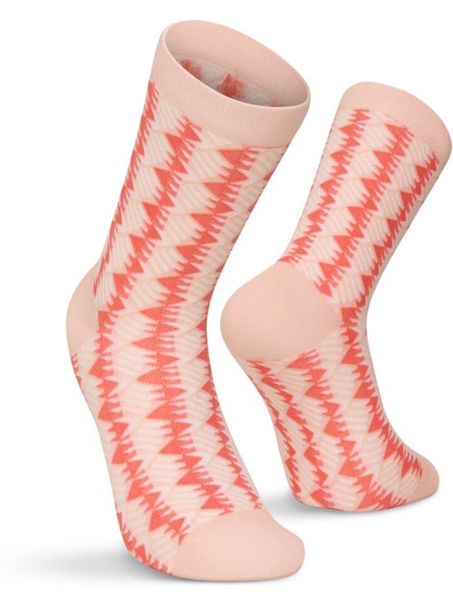 Lot de 3 paires de chaussettes en coton lifestyle homme et femme monogram - Kiabi Lot de 3 paires de chaussettes en coton lifestyle homme et femme monogram - Kiabi