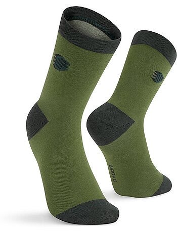 Lot de 3 paires de chaussettes en coton lifestyle homme et femme monogram