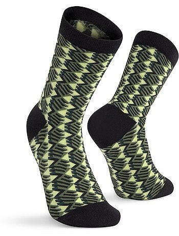 Lot de 3 paires de chaussettes en coton lifestyle homme et femme monogram