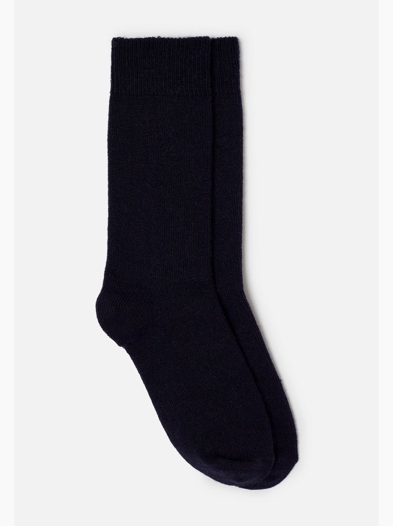Lot de 3 paires de chaussettes épaisses mixtes Thermolactyl - Damart Bleu - Kiabi