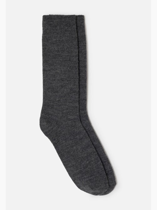 Lot de 3 paires de chaussettes épaisses thermolactyl - damart - Kiabi Lot de 3 paires de chaussettes épaisses thermolactyl - damart - Kiabi