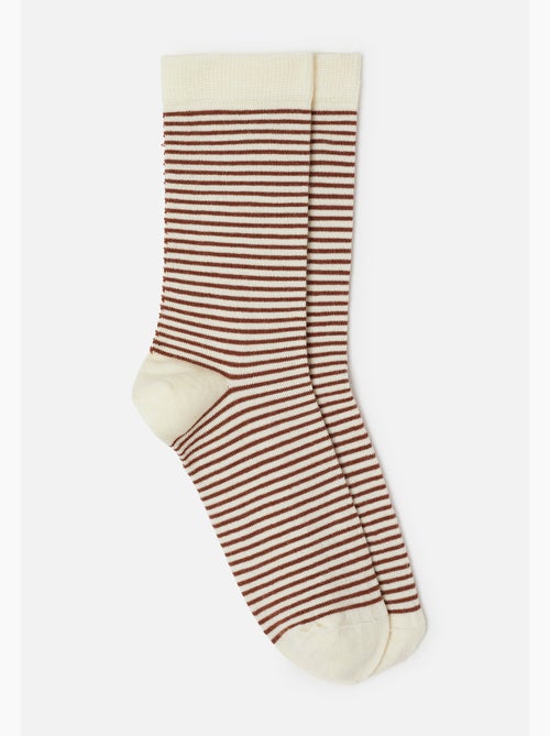Lot de 3 paires de chaussettes fantaisie thermolactyl - damart - Kiabi Lot de 3 paires de chaussettes fantaisie thermolactyl - damart - Kiabi