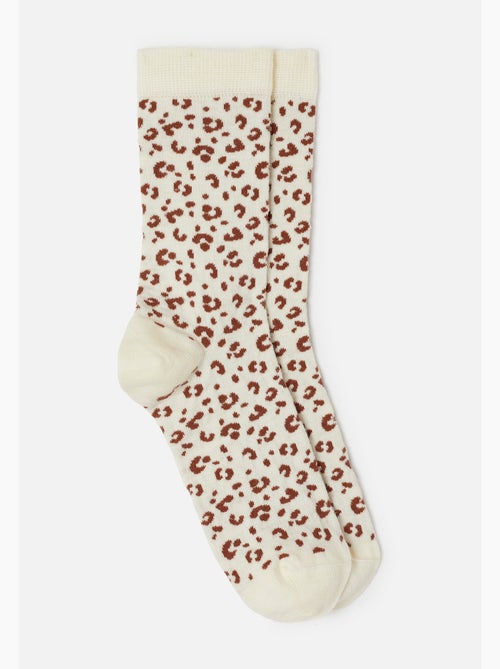 Lot de 3 paires de chaussettes fantaisie thermolactyl - damart - Kiabi Lot de 3 paires de chaussettes fantaisie thermolactyl - damart - Kiabi