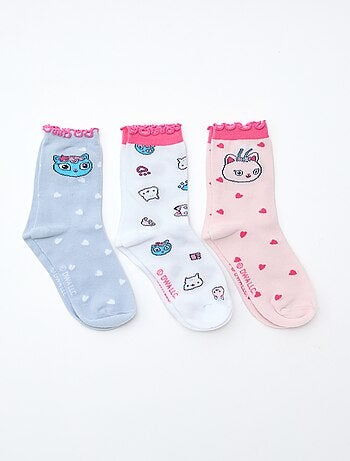 Lot de 3 paires de chaussettes 'Gabby et la maison magique'
