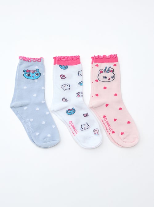 Lot de 3 paires de chaussettes 'Gabby et la maison magique' - Kiabi