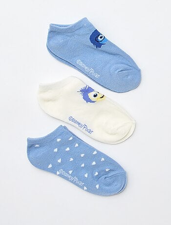 Lot de 3 paires de chaussettes invisibles 'Disney'