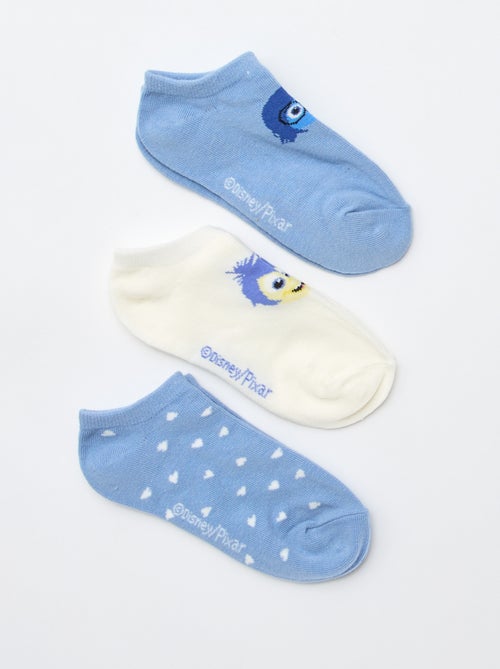 Lot de 3 paires de chaussettes invisibles 'Disney' - Kiabi