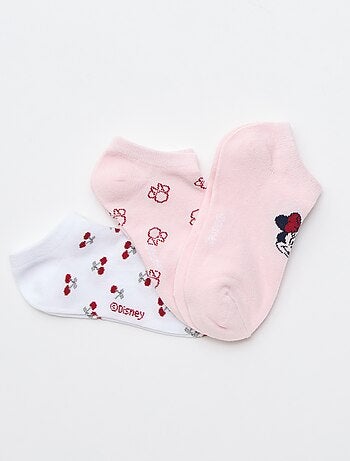 Lot de 3 paires de chaussettes invisibles 'Disney'