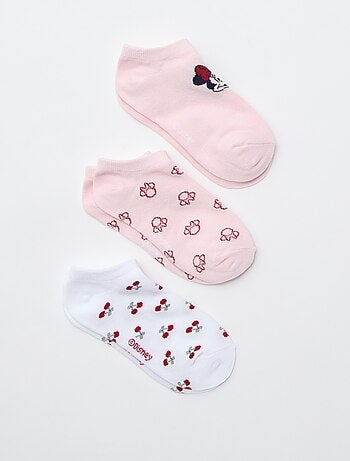 Lot de 3 paires de chaussettes invisibles 'Disney'