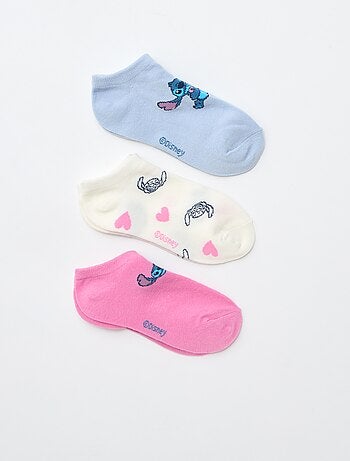 Lot de 3 paires de chaussettes invisibles 'Disney'