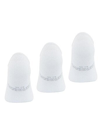 Lot de 3 paires de chaussettes invisibles Eco Pack