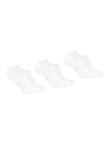 Lot de 3 paires de chaussettes invisibles Ecopack Athena