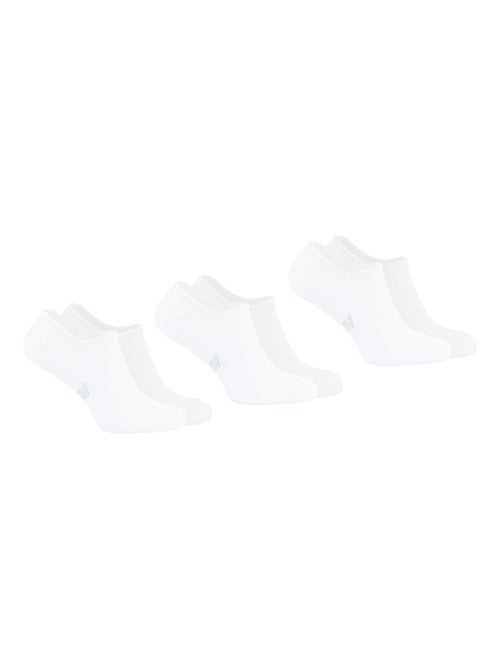 Lot de 3 paires de chaussettes invisibles Ecopack Athena - Kiabi