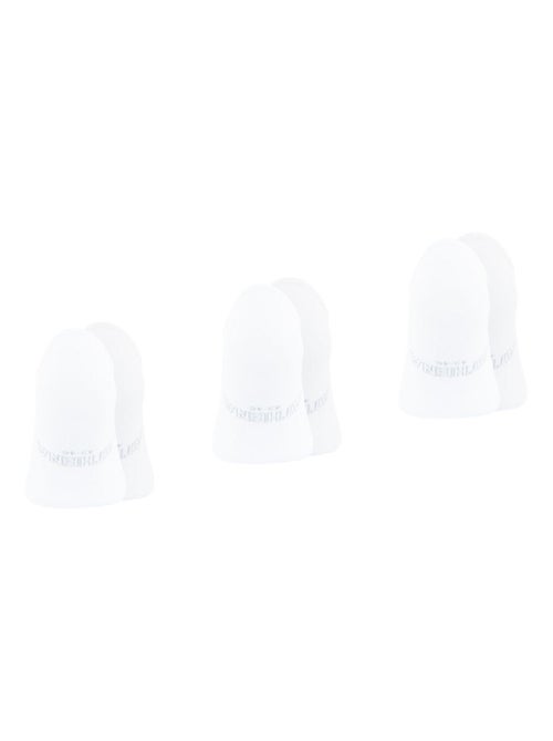 Lot de 3 paires de chaussettes invisibles Ecopack Athena - Kiabi