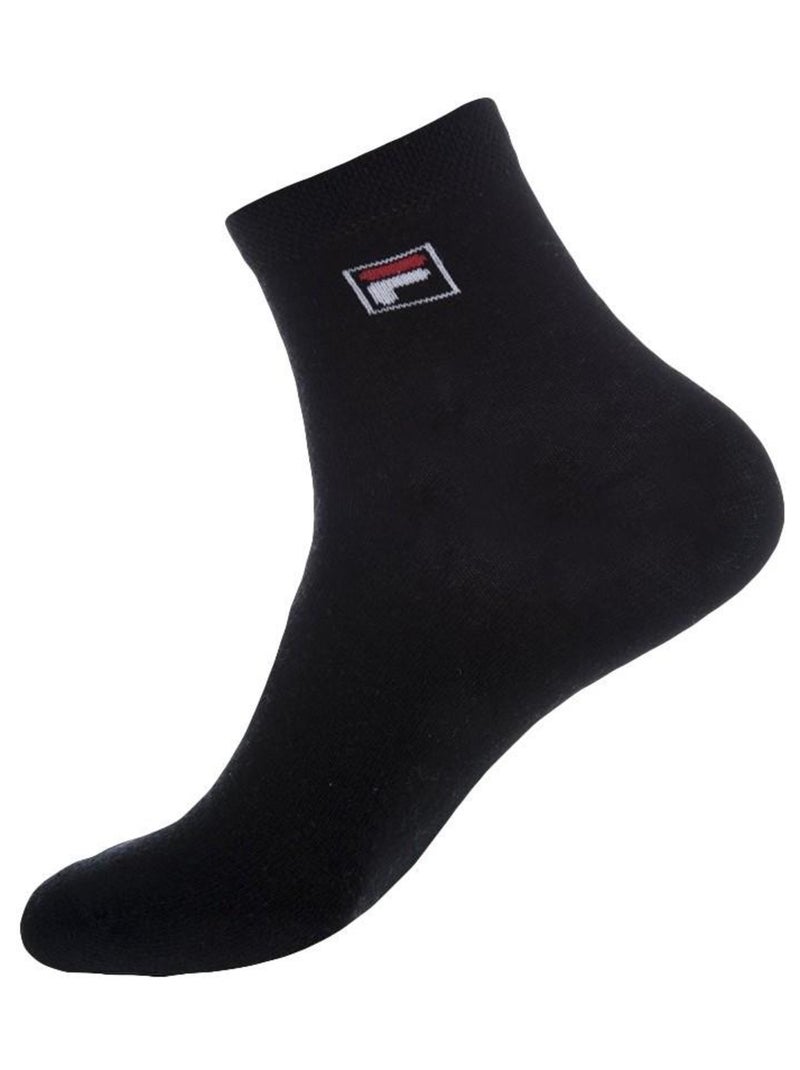 Lot de 3 Paires de Chaussettes Lowcut Fila Noir - Kiabi