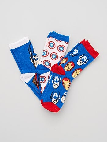Lot de 3 paires de chaussettes 'Marvel'