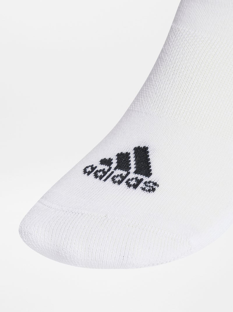 Lot de 3 paires de chaussettes mi-hautes 'adidas' Blanc - Kiabi