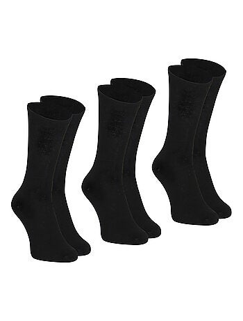 Lot de 3 paires de chaussettes mi-hautes homme My Petit Prix Athena