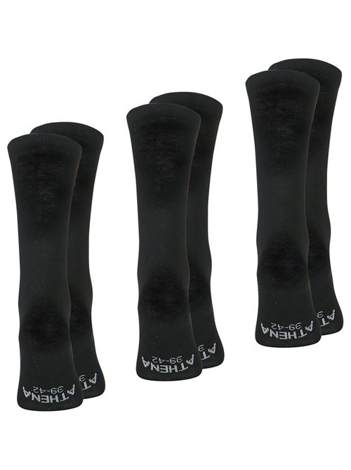 Lot de 3 paires de chaussettes mi-hautes homme My Petit Prix Athena - Kiabi