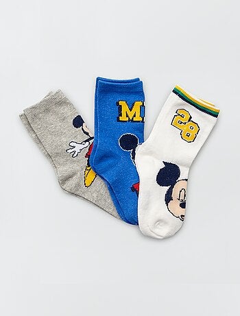 Lot de 3 paires de chaussettes 'Mickey' - Kiabi