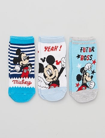 Lot de 3 paires de chaussettes 'Mickey' 'Disney'