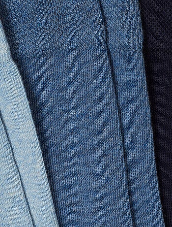 Lot de 3 paires de chaussettes mixtes en coton biologique majoritaire - Damart