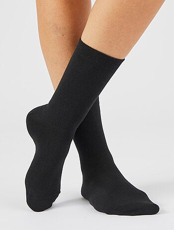 Lot de 3 paires de chaussettes mixtes en coton biologique majoritaire - Damart