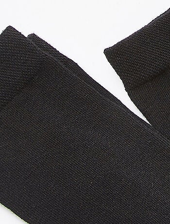 Lot de 3 paires de chaussettes mixtes en coton biologique majoritaire - Damart