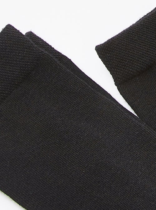 Lot de 3 paires de chaussettes mixtes en coton biologique majoritaire - Damart - Kiabi