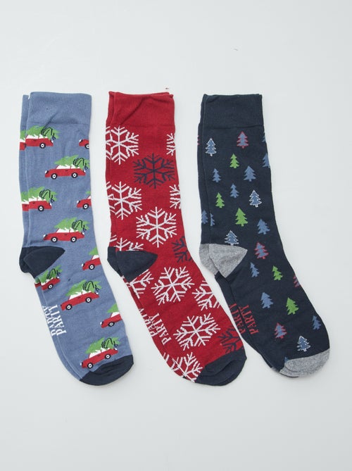 Lot de 3 paires de chaussettes - Kiabi