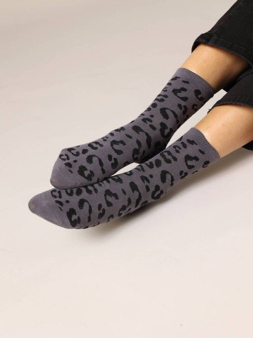 Lot de 3 paires de chaussettes pailletées
 'Deeluxe' - Kiabi