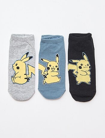 Lot de 3 paires de chaussettes 'Pokémon'