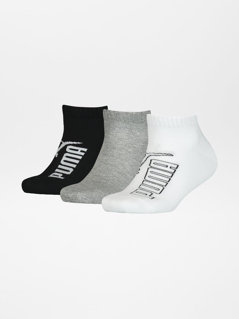 Lot de 3 paires de chaussettes 'Puma' Blanc - Kiabi