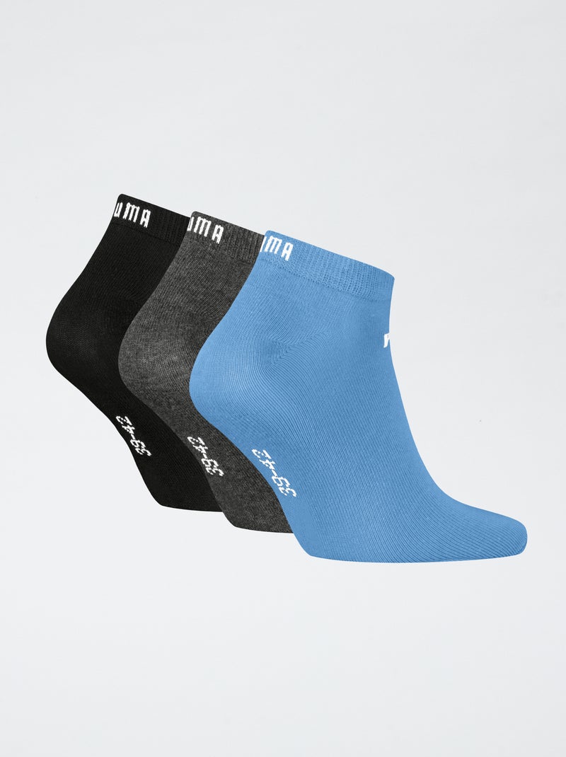 Lot de 3 paires de chaussettes 'Puma' Gris - Kiabi