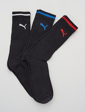 Lot de 3 paires de chaussettes 'Puma' - Kiabi