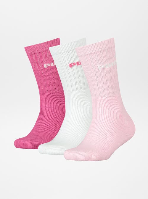 Lot de 3 paires de chaussettes 'Puma' - Kiabi