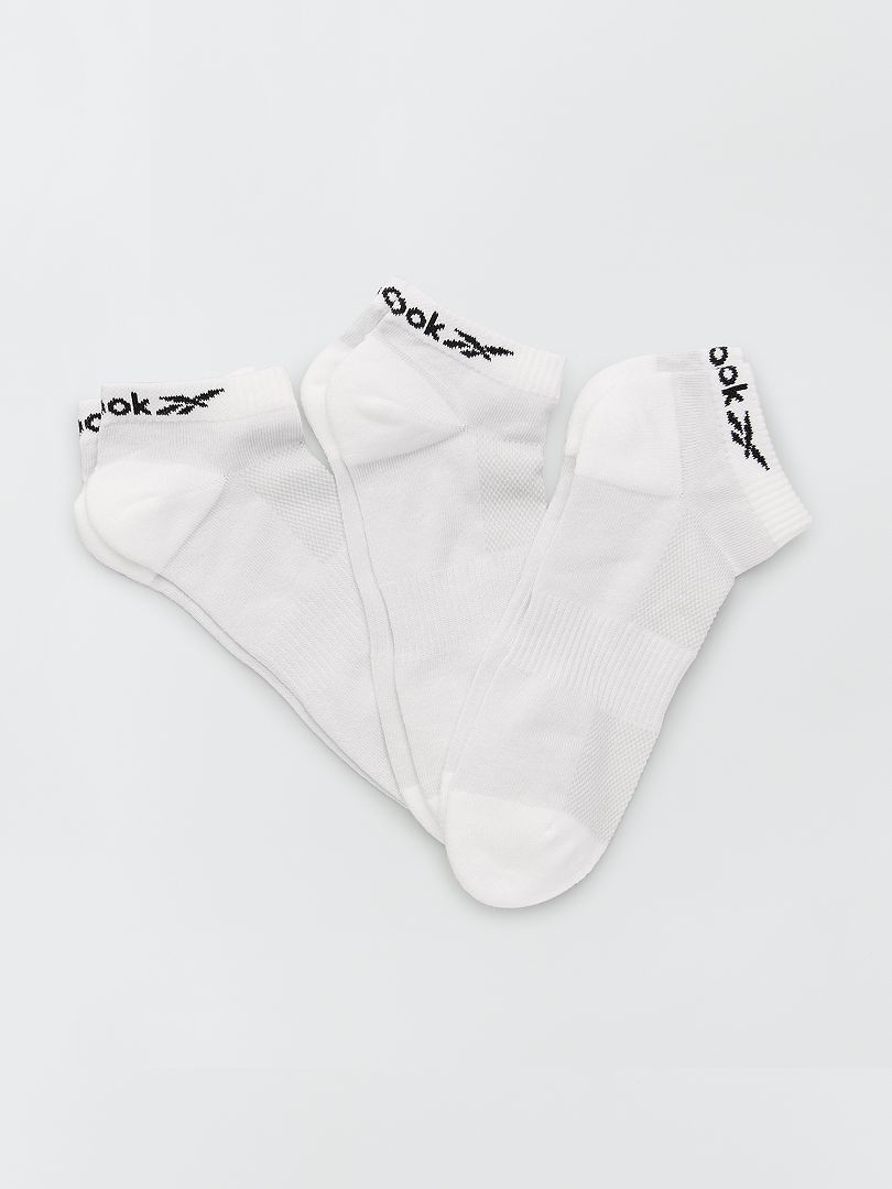Lot de 3 paires de chaussettes 'Reebok' blanc - Kiabi