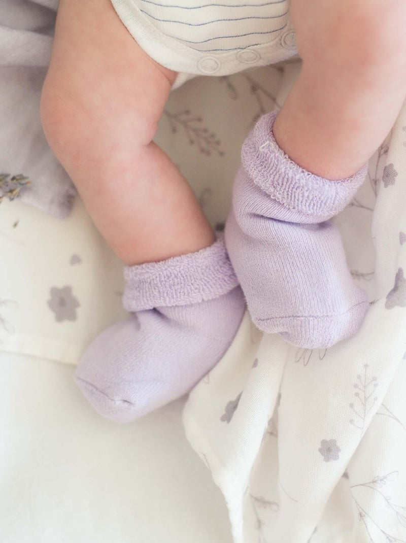 Lot De 3 Paires De Chaussettes Roses (0-6 Mois) Rose - Kiabi