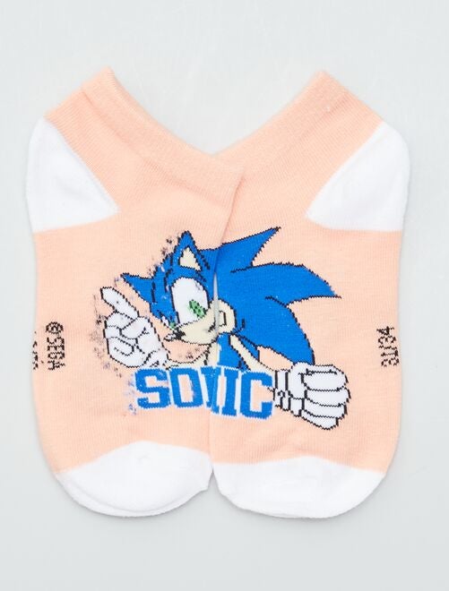 Lot de 3 paires de chaussettes 'Sonic' - Kiabi
