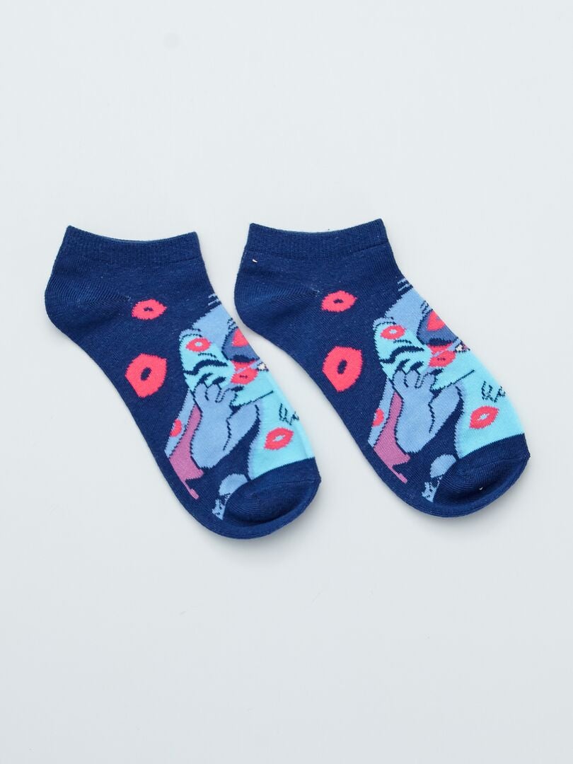 Lot de 3 paires de chaussettes Stitch' 'Disney' - Beige - Kiabi - 6.00€