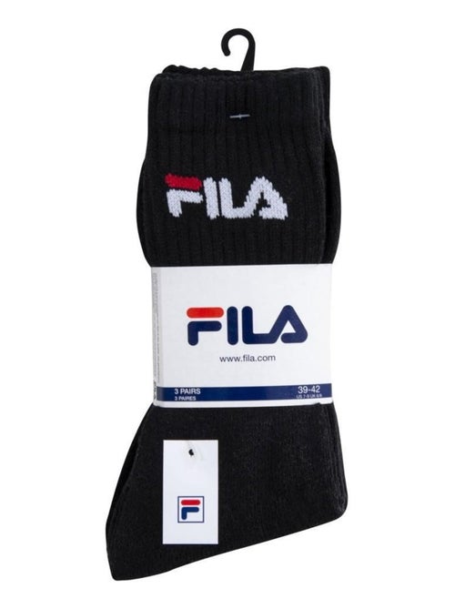 Lot de 3 Paires de Chaussettes Tennis Fila - Kiabi